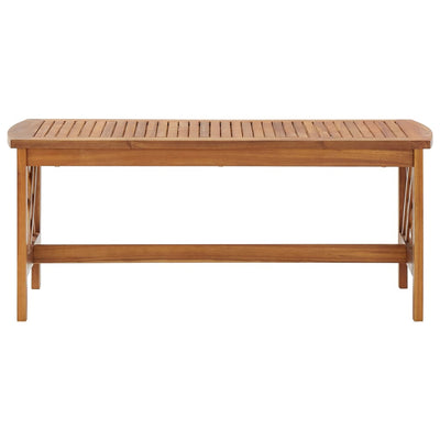 Coffee Table 102x50x43 cm Solid Acacia Wood Payday Deals