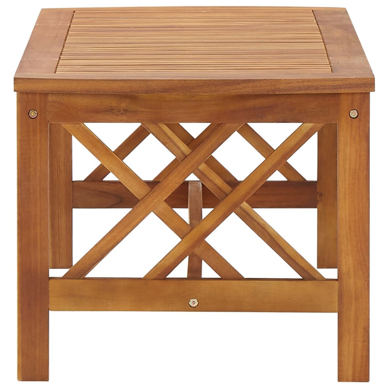 Coffee Table 102x50x43 cm Solid Acacia Wood Payday Deals