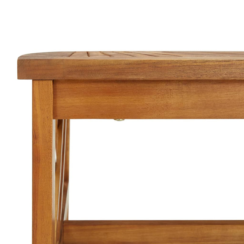 Coffee Table 102x50x43 cm Solid Acacia Wood Payday Deals