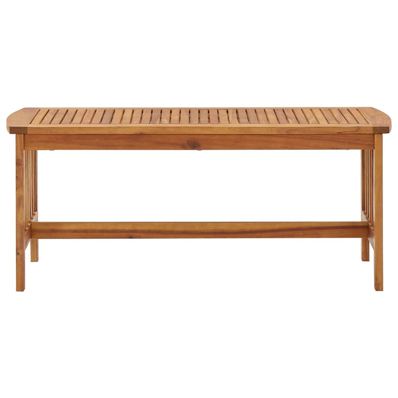 Coffee Table 102x50x43 cm Solid Acacia Wood Payday Deals