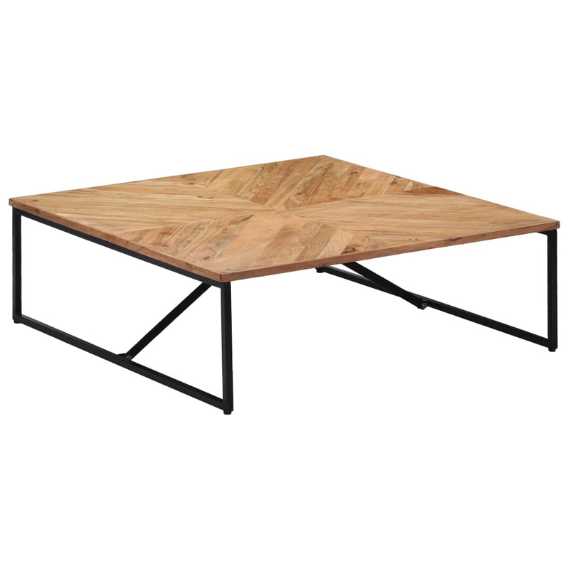 Coffee Table 110x110x36 cm Solid Acacia Wood Payday Deals