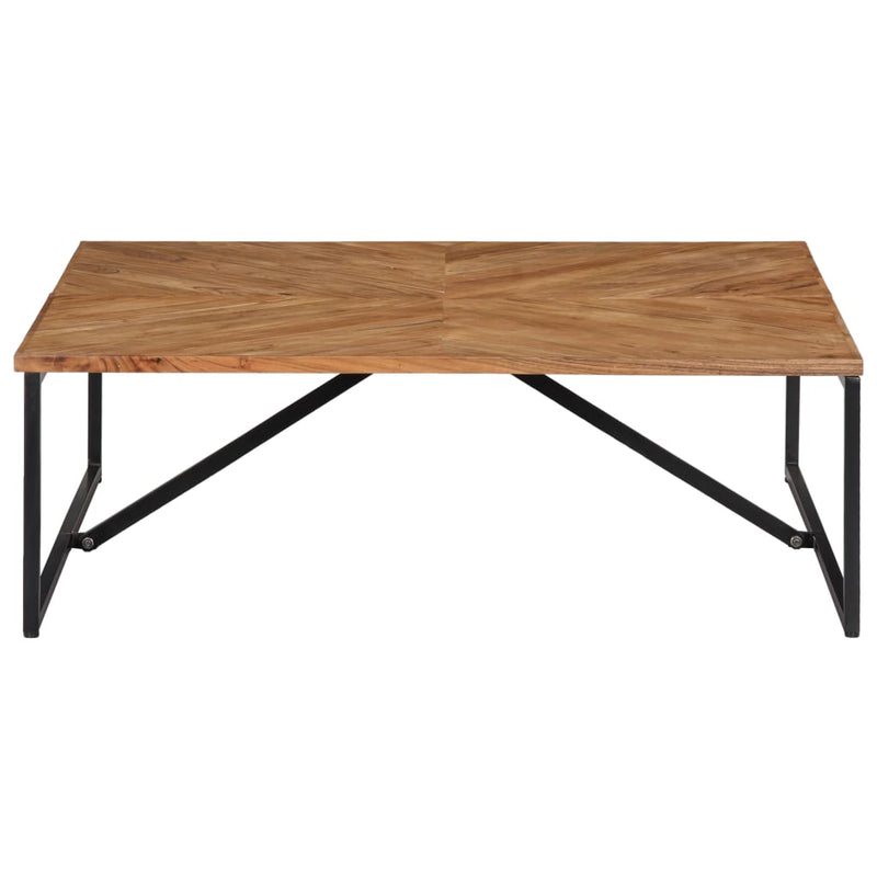 Coffee Table 110x110x36 cm Solid Acacia Wood Payday Deals