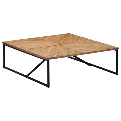 Coffee Table 110x110x36 cm Solid Acacia Wood Payday Deals