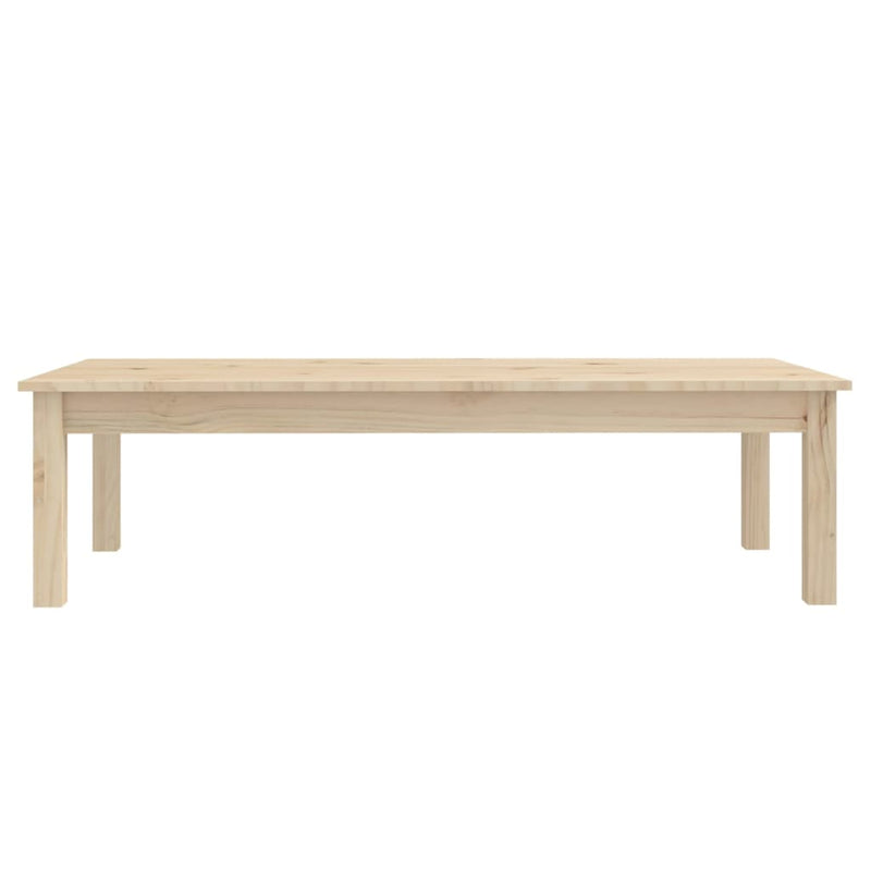 Coffee Table 110x50x30 cm Solid Wood Pine Payday Deals