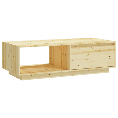 Coffee Table 110x50x33.5 cm Solid Firwood Payday Deals