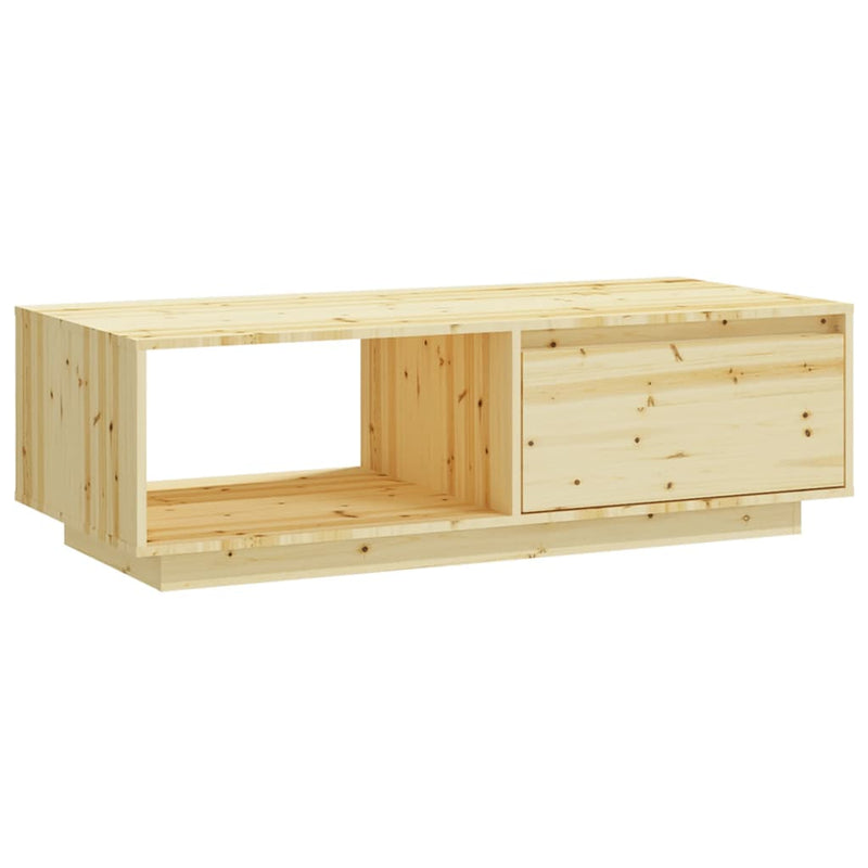 Coffee Table 110x50x33.5 cm Solid Firwood Payday Deals