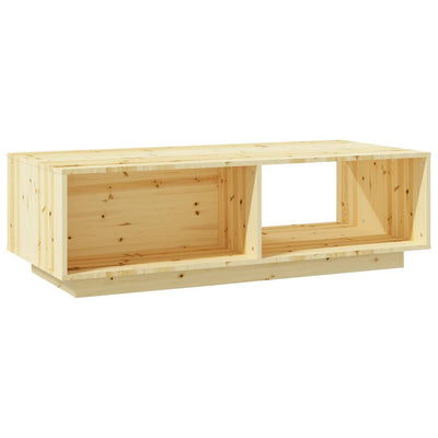 Coffee Table 110x50x33.5 cm Solid Firwood Payday Deals