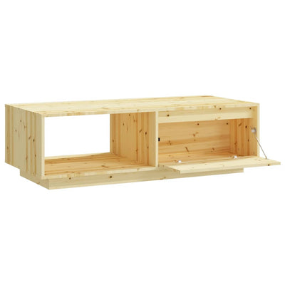 Coffee Table 110x50x33.5 cm Solid Firwood Payday Deals