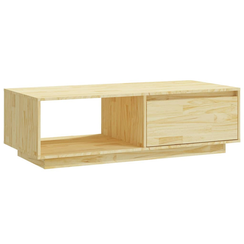 Coffee Table 110x50x33.5 cm Solid Pinewood Payday Deals