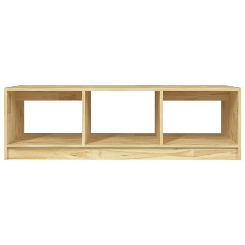 Coffee Table 110x50x34 cm Solid Pinewood Payday Deals