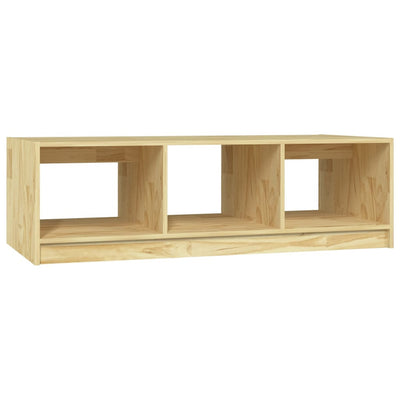 Coffee Table 110x50x34 cm Solid Pinewood Payday Deals
