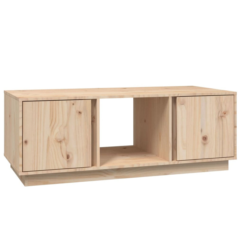Coffee Table 110x50x40 cm Solid Wood Pine Payday Deals