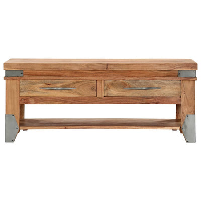 Coffee Table 110x52x45 cm Solid Wood Acacia Payday Deals
