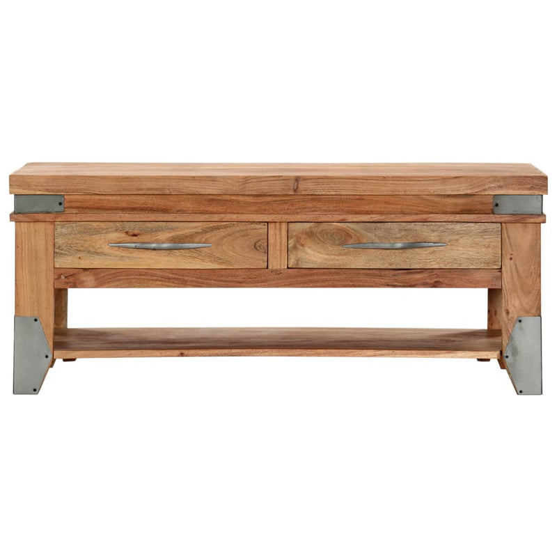 Coffee Table 110x52x45 cm Solid Wood Acacia Payday Deals