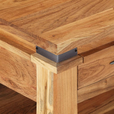 Coffee Table 110x52x45 cm Solid Wood Acacia Payday Deals