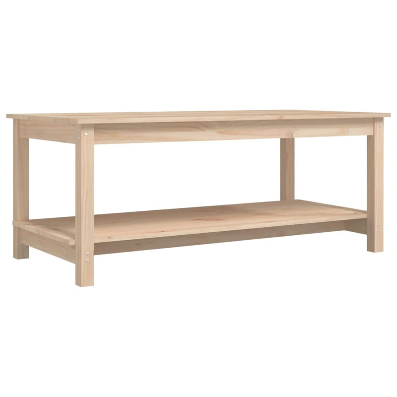 Coffee Table 110x55x45 cm Solid Wood Pine Payday Deals