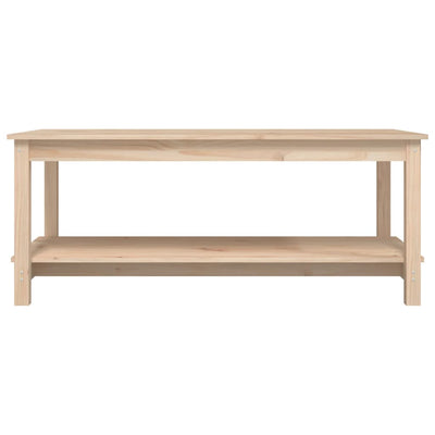 Coffee Table 110x55x45 cm Solid Wood Pine Payday Deals