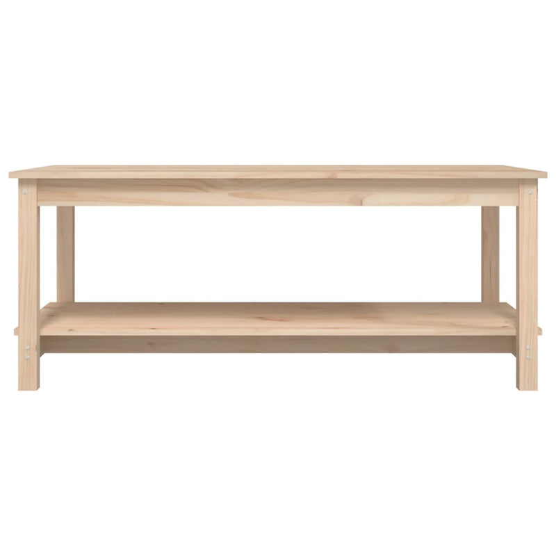 Coffee Table 110x55x45 cm Solid Wood Pine Payday Deals