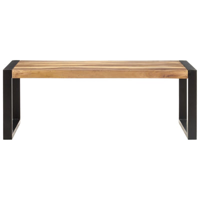 Coffee Table 110x60x40 cm Solid Wood Payday Deals