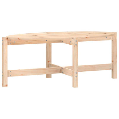 Coffee Table 118x63x45 cm Solid Wood Pine Payday Deals