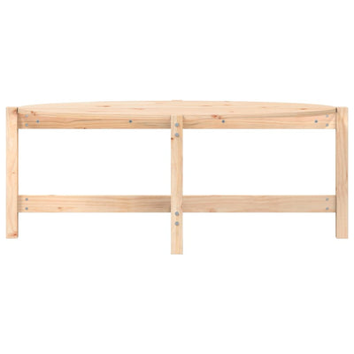 Coffee Table 118x63x45 cm Solid Wood Pine Payday Deals