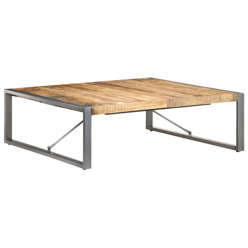 Coffee Table 120x120x40 cm Solid Wood Mango Payday Deals