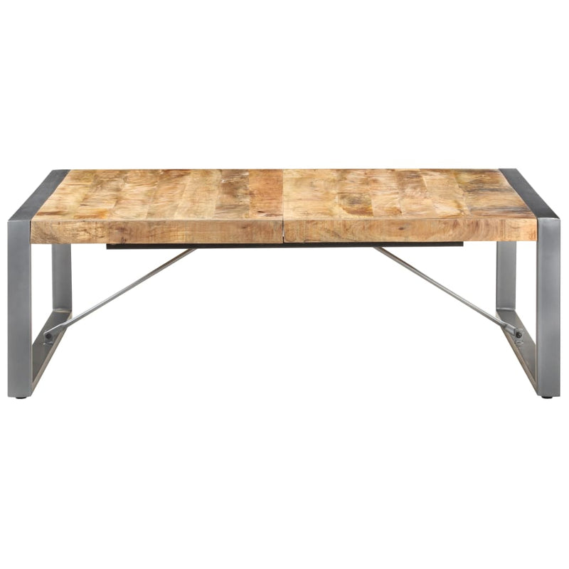 Coffee Table 120x120x40 cm Solid Wood Mango Payday Deals