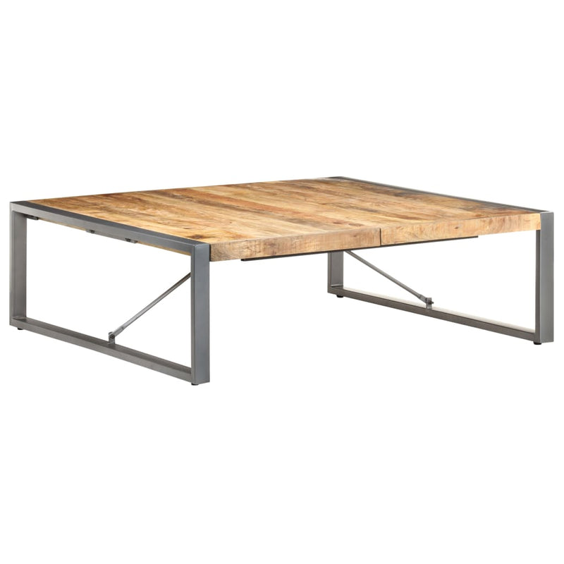 Coffee Table 120x120x40 cm Solid Wood Mango Payday Deals