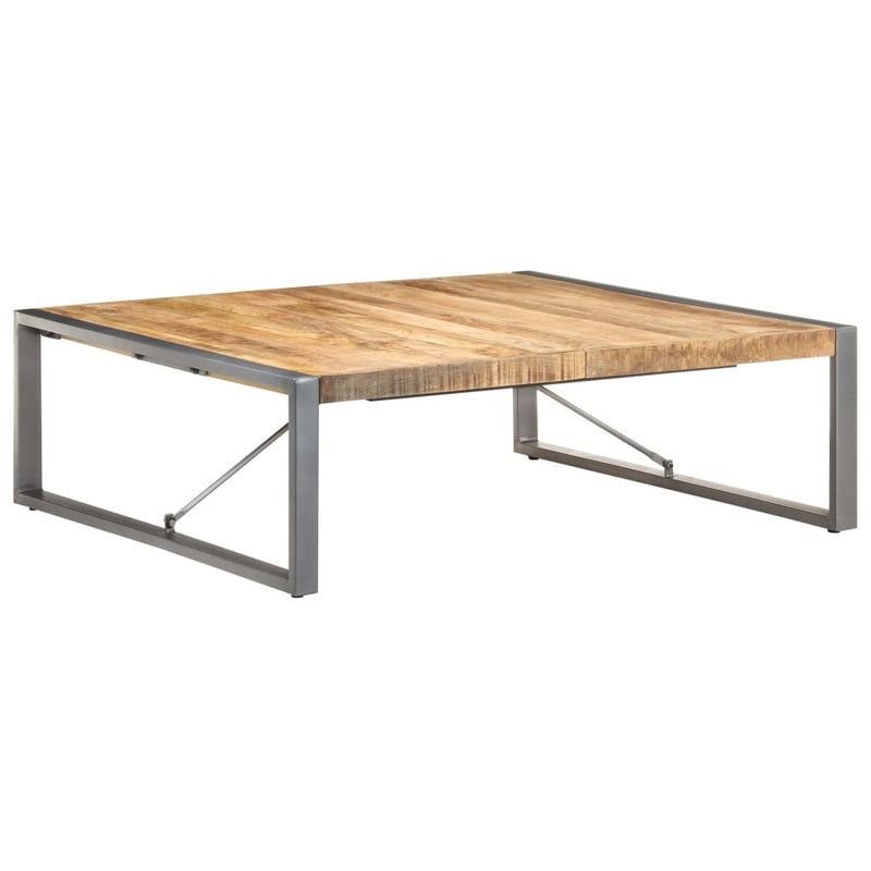 Coffee Table 120x120x40 cm Solid Wood Mango Payday Deals