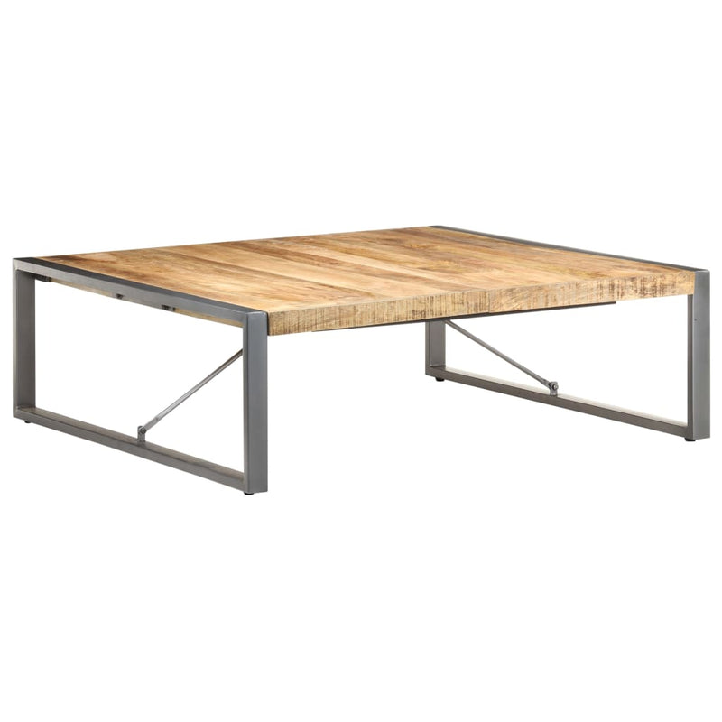 Coffee Table 120x120x40 cm Solid Wood Mango Payday Deals