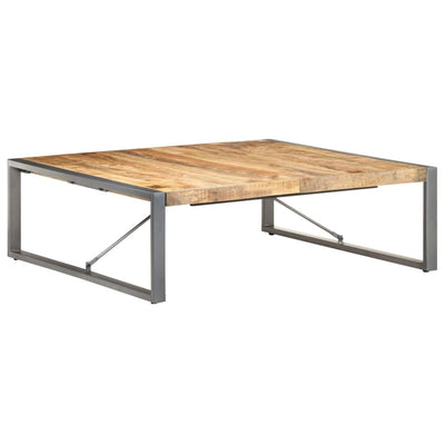 Coffee Table 120x120x40 cm Solid Wood Mango Payday Deals