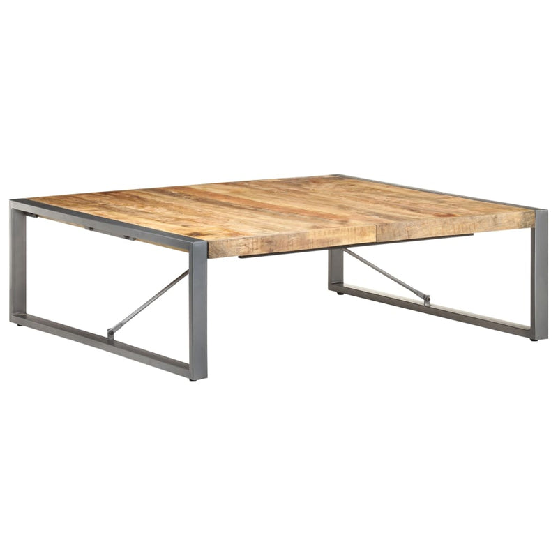Coffee Table 120x120x40 cm Solid Wood Mango Payday Deals