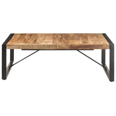 Coffee Table 120x120x40 cm Solid Wood Mango Payday Deals