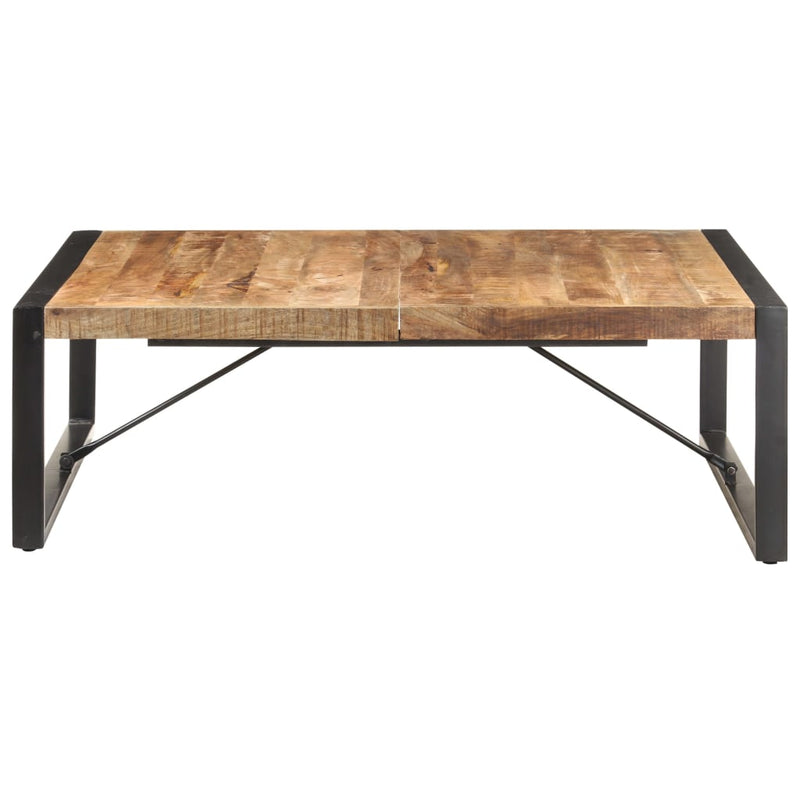 Coffee Table 120x120x40 cm Solid Wood Mango Payday Deals