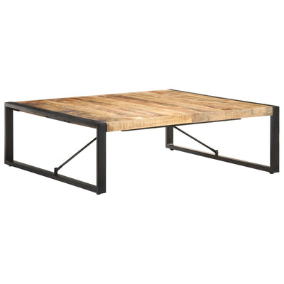 Coffee Table 120x120x40 cm Solid Wood Mango Payday Deals