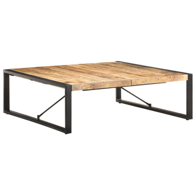 Coffee Table 120x120x40 cm Solid Wood Mango Payday Deals