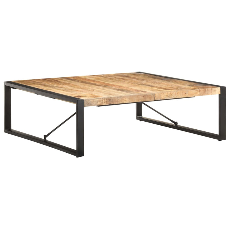 Coffee Table 120x120x40 cm Solid Wood Mango Payday Deals