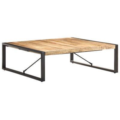 Coffee Table 120x120x40 cm Solid Wood Mango Payday Deals