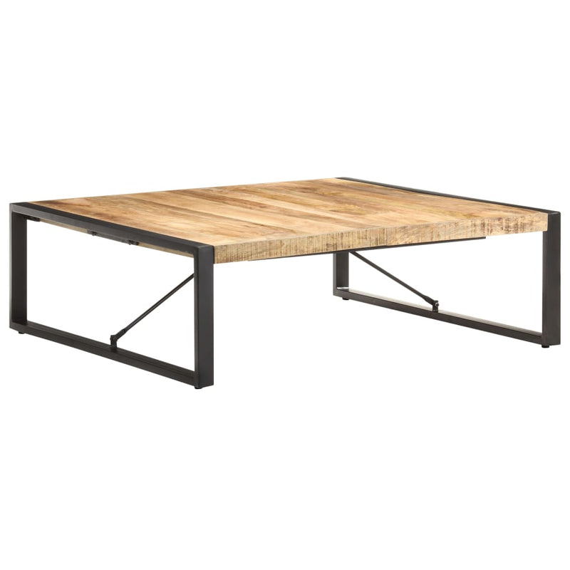Coffee Table 120x120x40 cm Solid Wood Mango Payday Deals