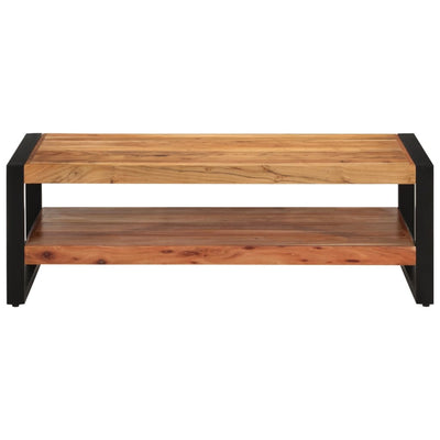 Coffee Table 120x55x40 cm Solid Wood Acacia Payday Deals