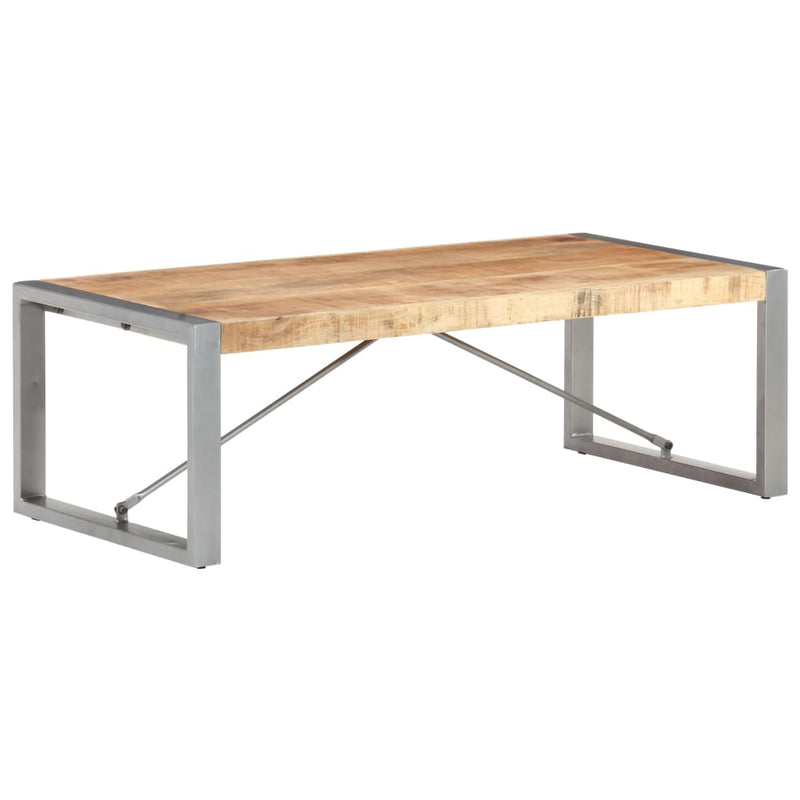 Coffee Table 120x60x40 cm Rough Mango Wood Payday Deals