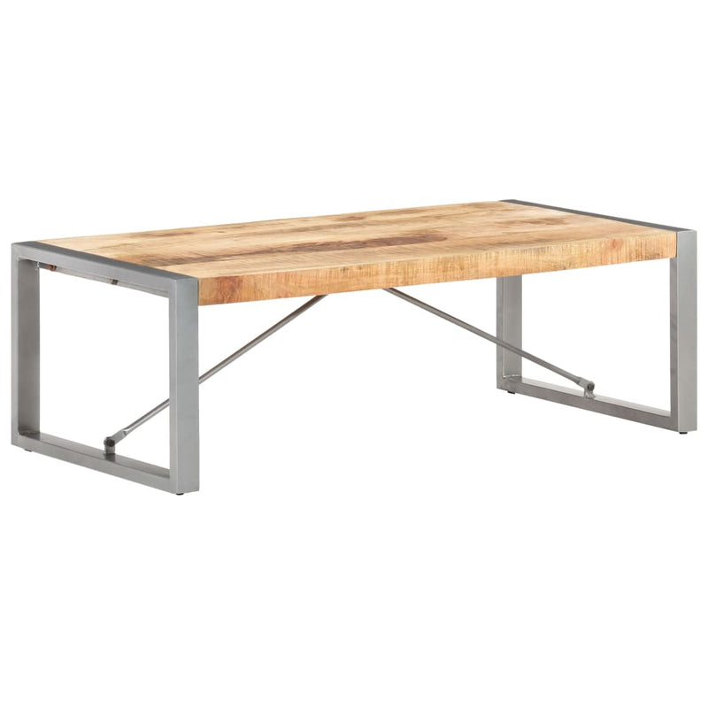 Coffee Table 120x60x40 cm Rough Mango Wood Payday Deals