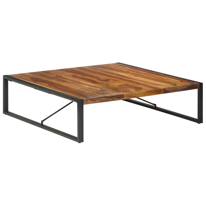 Coffee Table 140x140x40 cm Solid Wood Payday Deals