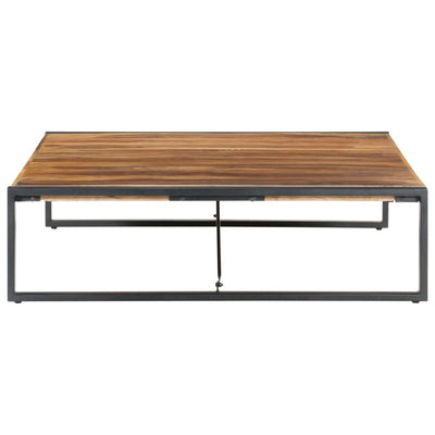 Coffee Table 140x140x40 cm Solid Wood Payday Deals