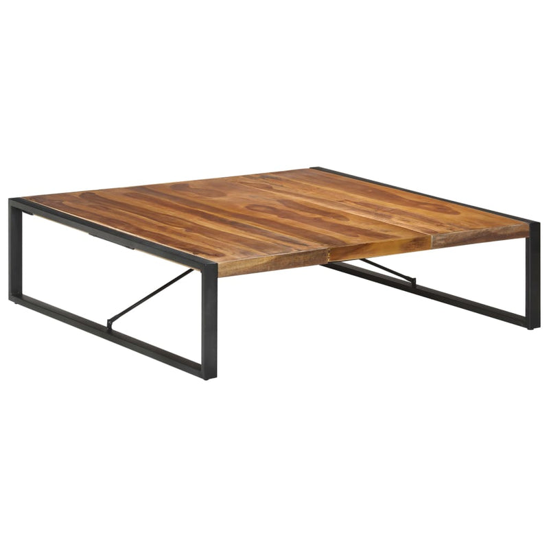 Coffee Table 140x140x40 cm Solid Wood Payday Deals