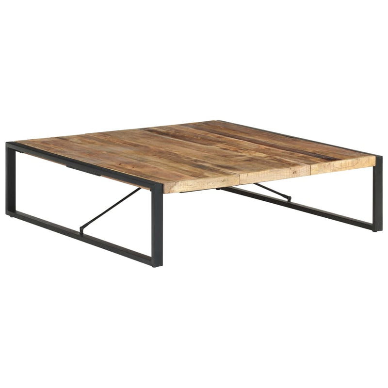 Coffee Table 140x140x40 cm Solid Wood Mango Payday Deals