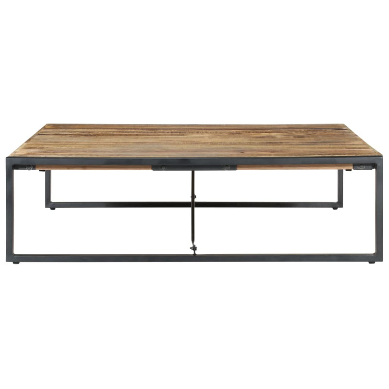 Coffee Table 140x140x40 cm Solid Wood Mango Payday Deals