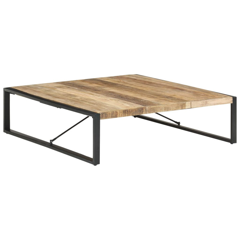 Coffee Table 140x140x40 cm Solid Wood Mango Payday Deals