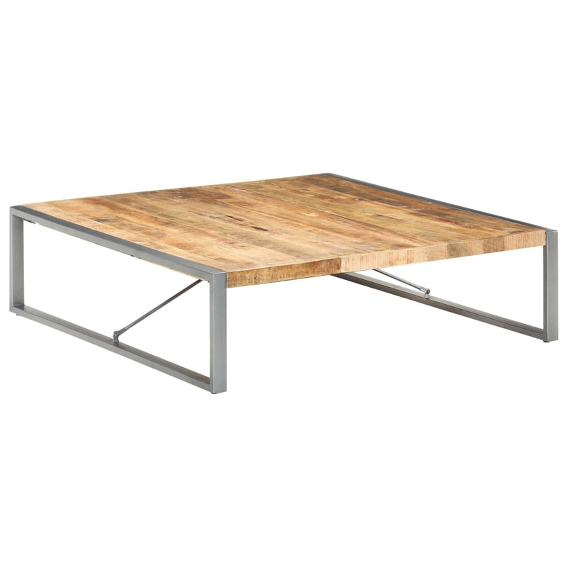 Coffee Table 140x140x40 cm Solid Wood Mango Payday Deals