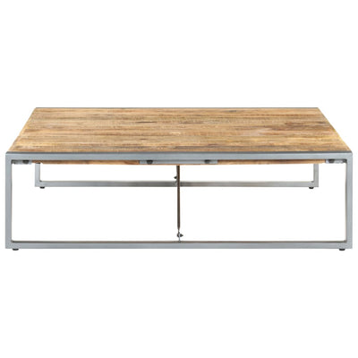 Coffee Table 140x140x40 cm Solid Wood Mango Payday Deals